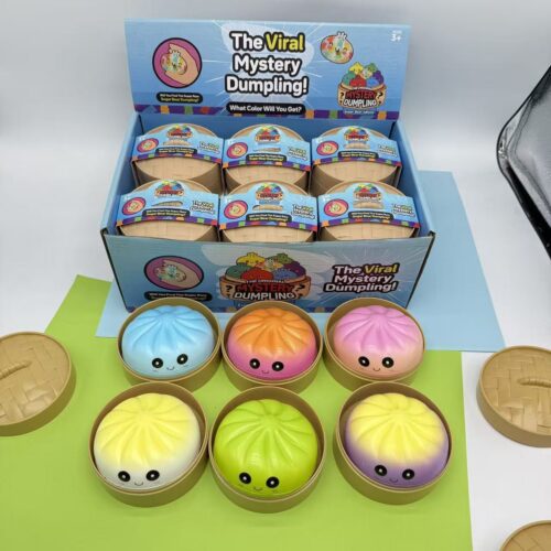 Squishy Dumplings Giant Mystery Squishy Dumplings Cute Anxiety Relief Fidget Soft Squeeze Decompression Dough for Adults
